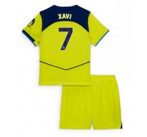 Tottenham Hotspur Xavi Simons #7 Koszulka Trzecia dzieci 2025-26 Krótki Rękaw (+ krótkie spodenki)